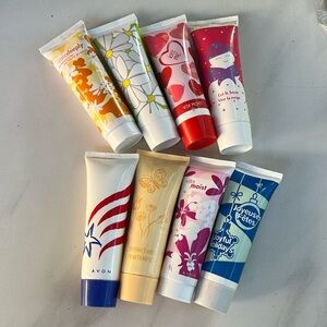 Lot of Avon travel size hand lotions from early 2000s